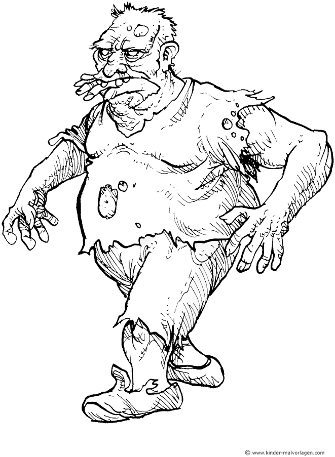malvorlage-zombie-figur-ausmalen