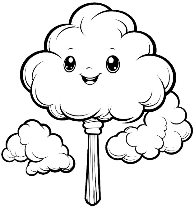 malvorlage-zuckerwatte-wolke-suesse-ausmalvorlage