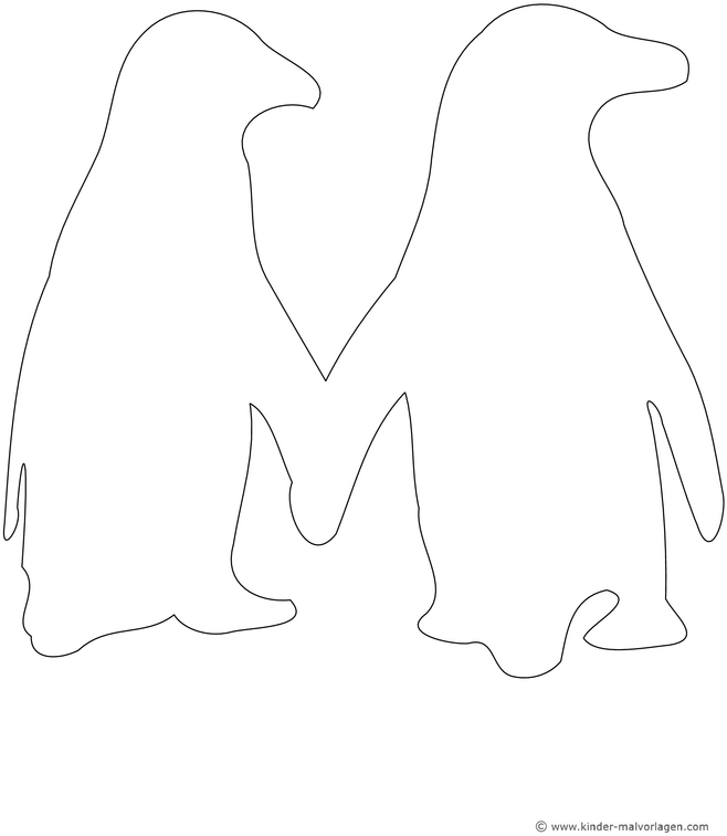 malvorlage-zwei-pinguine-hand-in-hand
