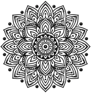 mandala-blumen-kreise-ausmalvorlage