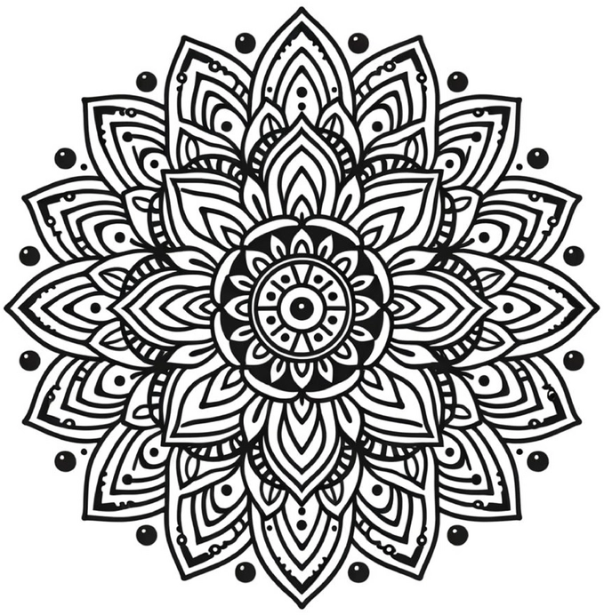 mandala-blumen-kreise-ausmalvorlage