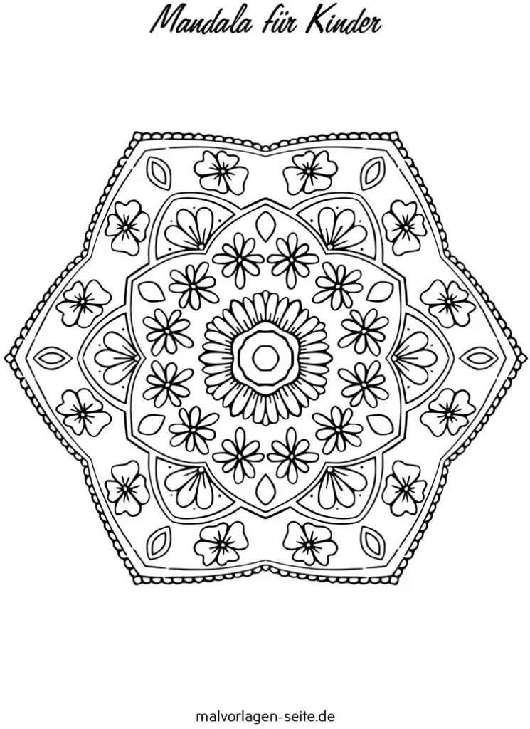 mandala-fuer-kinder-blumen-geometrische-muster