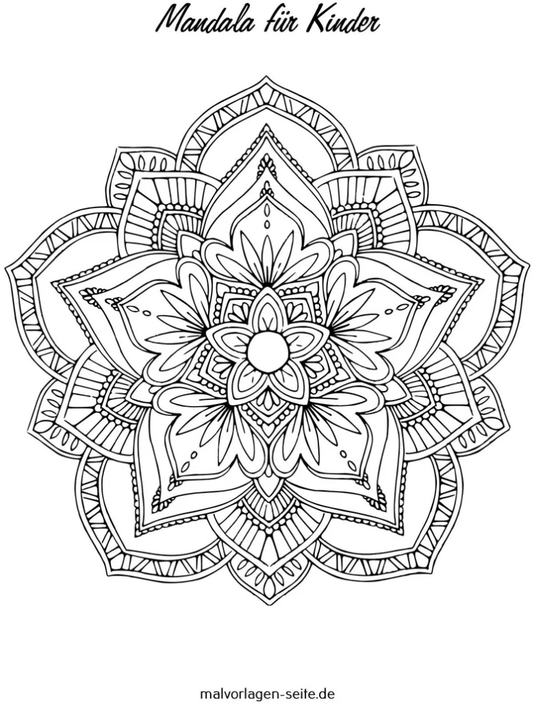 mandala-fuer-kinder-geometrische-muster