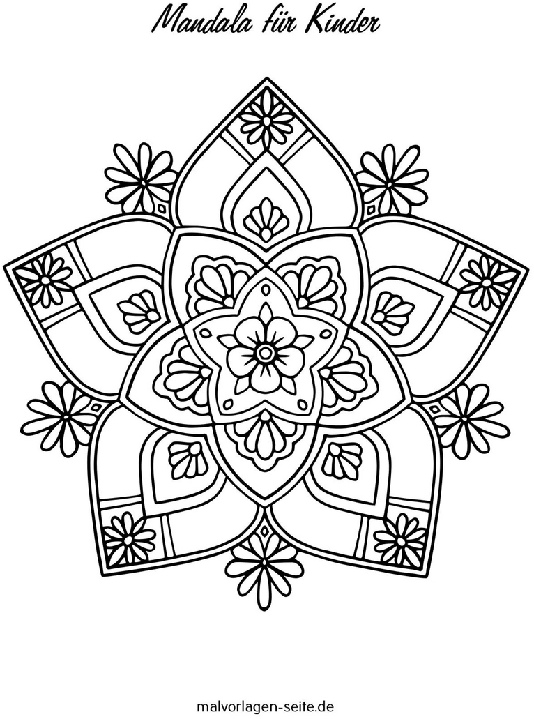 mandala-fuer-kinder-mit-blumenmustern
