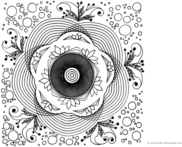 mandala-geometrische-formen-und-blumen