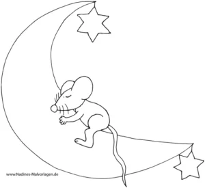 maus-traeumt-auf-mond-mit-sternen