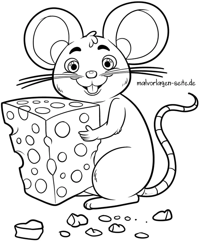 maus-und-kaese-ausmalbild