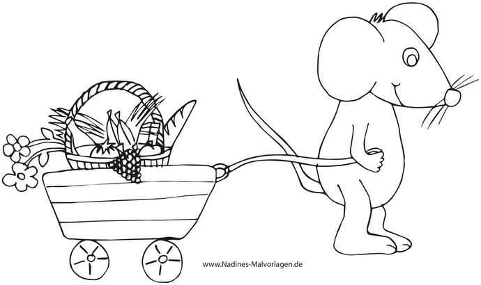 maus-zieht-bollerwagen-mit-lebensmitteln