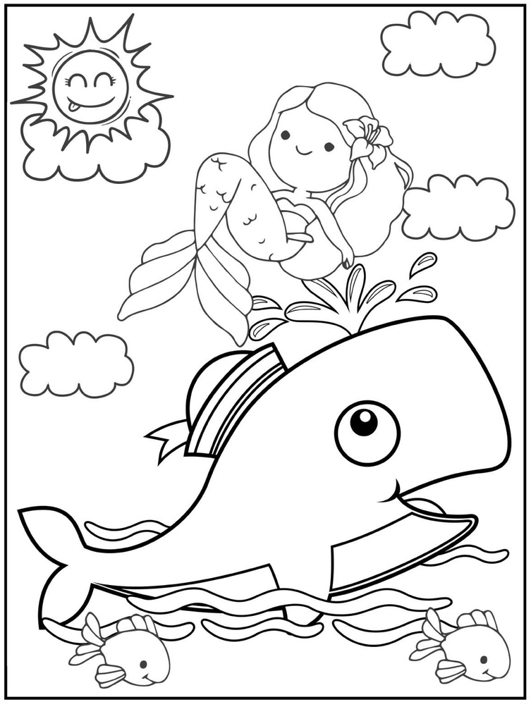 meerjungfrau-auf-wal-mit-fischen