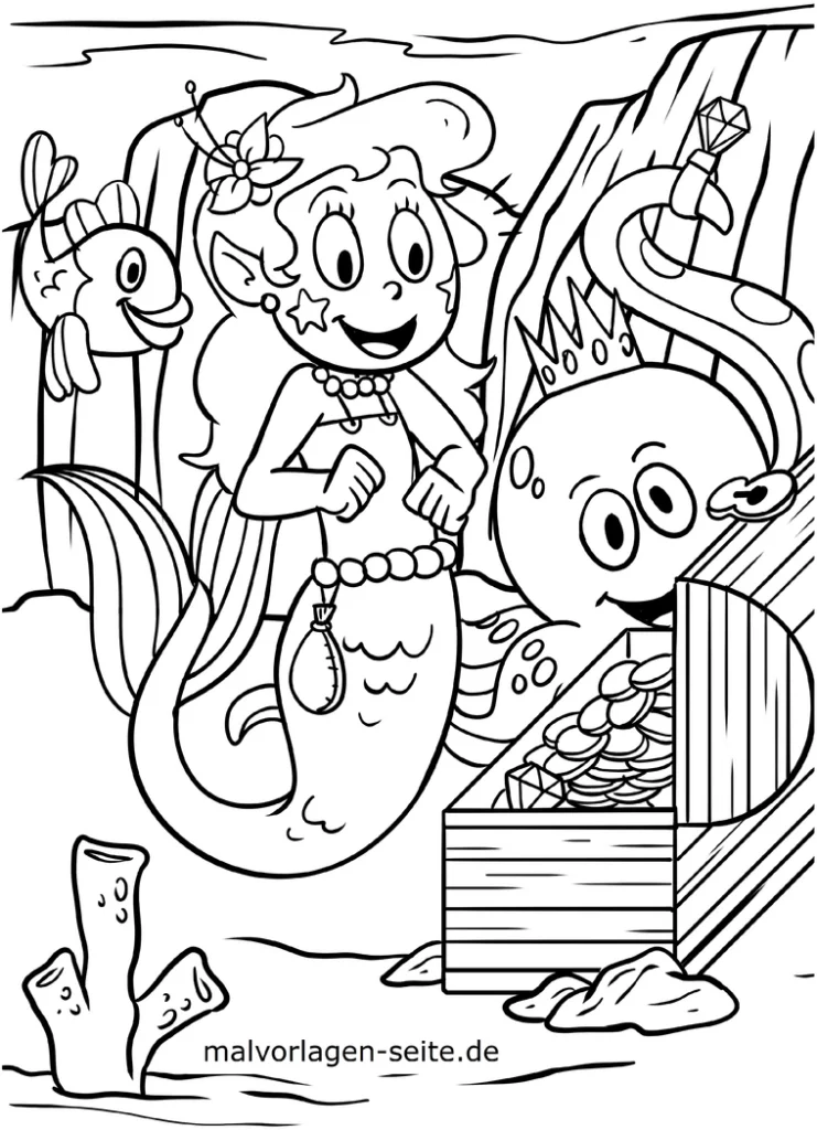 meerjungfrau-entdeckungsschatz-unterwasserwelt