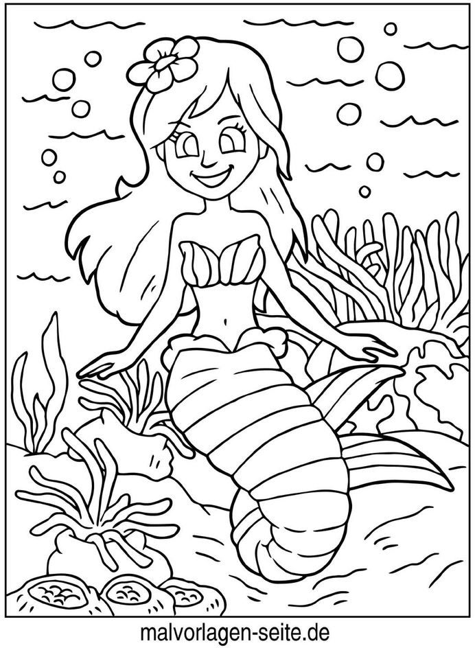 meerjungfrau-kreativ-ausmalen