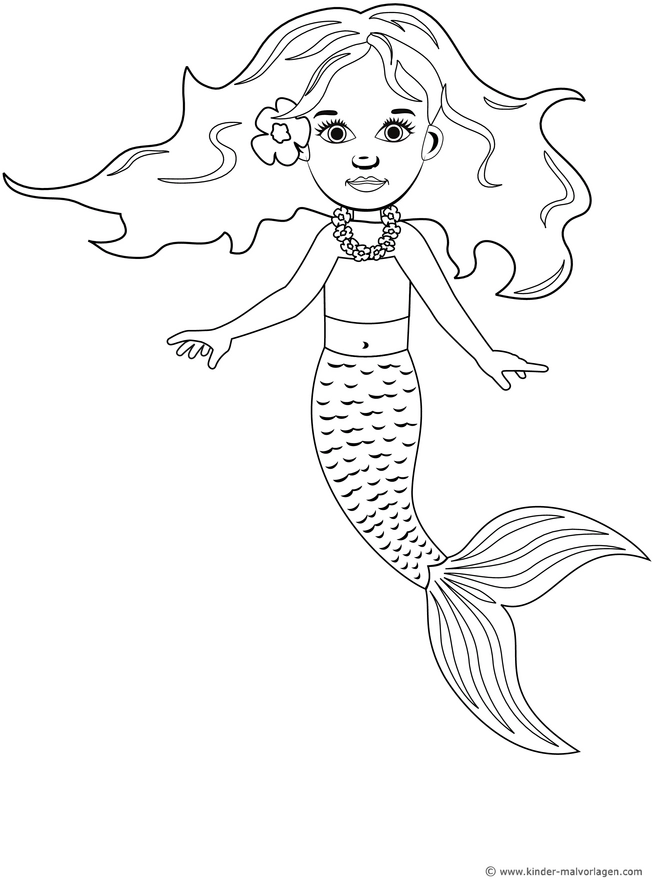 meerjungfrau-kreative-ausmalvorlage-fuer-kinder