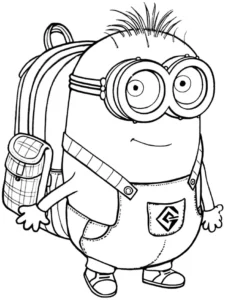 minion-mit-rucksack-ausmalvorlage