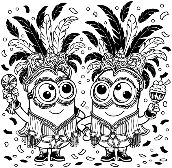 minions-karneval-ausmalvorlage-auf-coloring-art