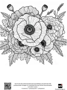 mohnblumen-malvorlage-zum-ausmalen