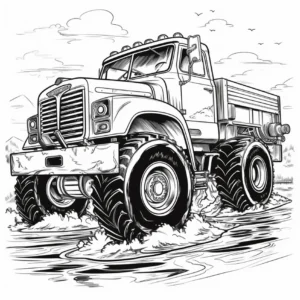 monstertruck-im-wasser-malen-vorlage