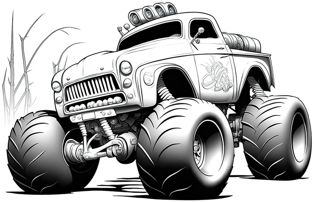 monstertruck-malen-ausmalvorlage