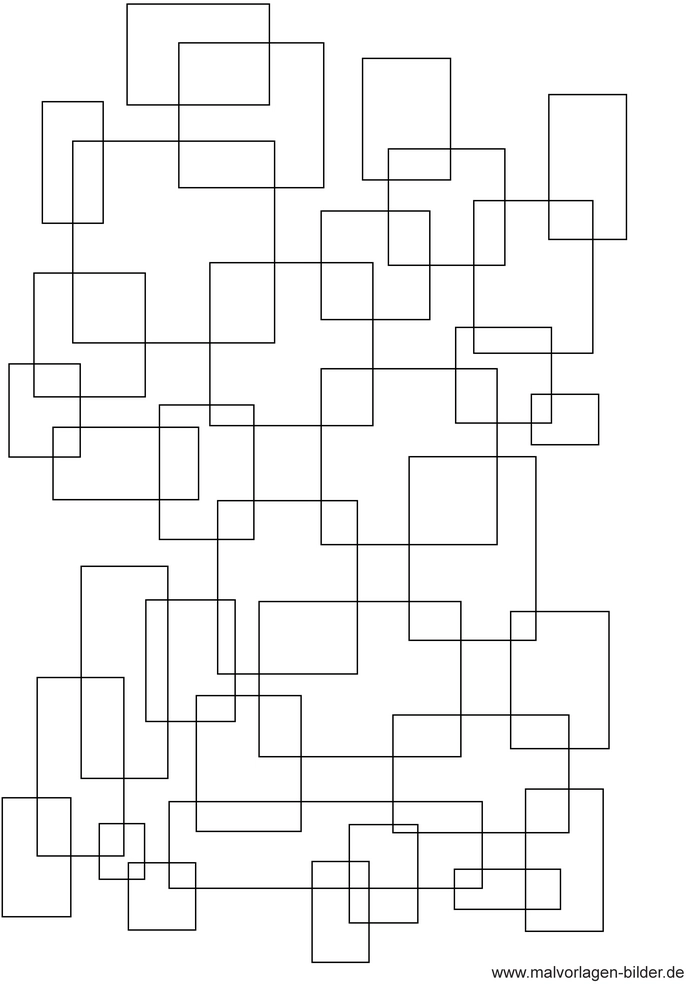 mosaik-muster-malvorlage