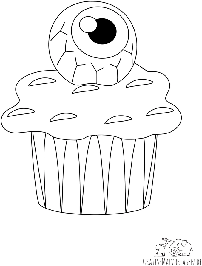 muffin-mit-einem-auge-ausmalvorlage