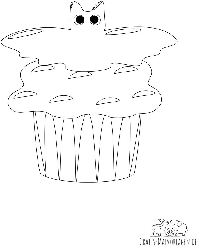 muffin-mit-tierchen-ausmalvorlage