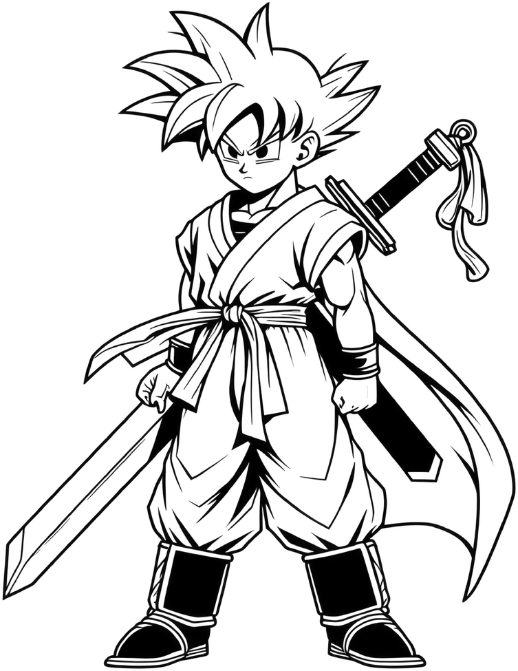 mutiger-held-ausmalvorlage-mit-schwert