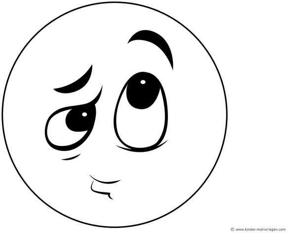 nachdenkliches-emoji-ausmalvorlage