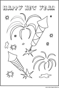 neujahrs-feuerwerk-ausmalbild