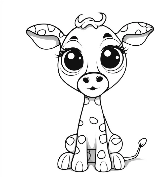 niedliche-giraffe-mit-grossen-augen-und-punkten