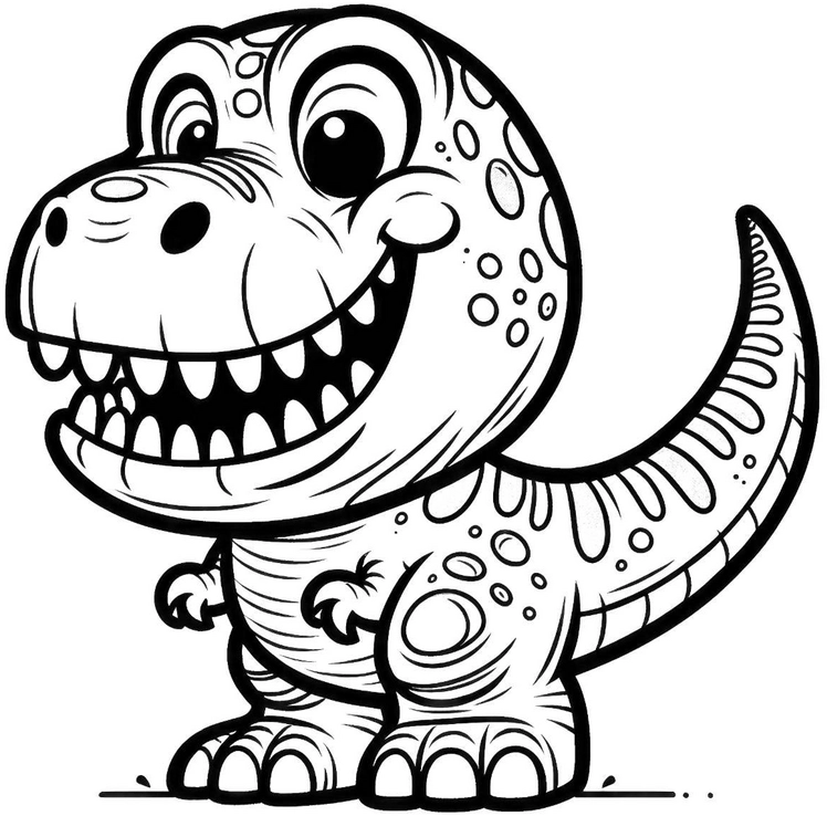 niedlicher-dinosaurier-ausmalvorlage