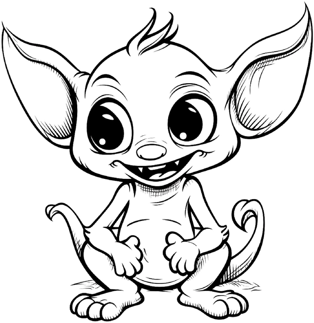 niedlicher-kobold-ausmalen-vorlage