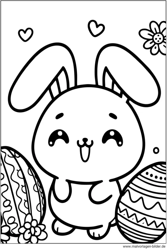 niedlicher-osterhase-malvorlage
