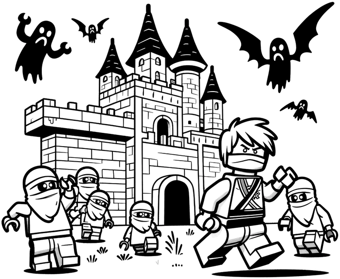 ninjago-burg-und-ninjas-ausmalvorlage