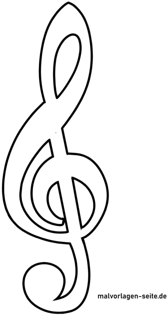notenschluessel-malvorlage-ausmalen
