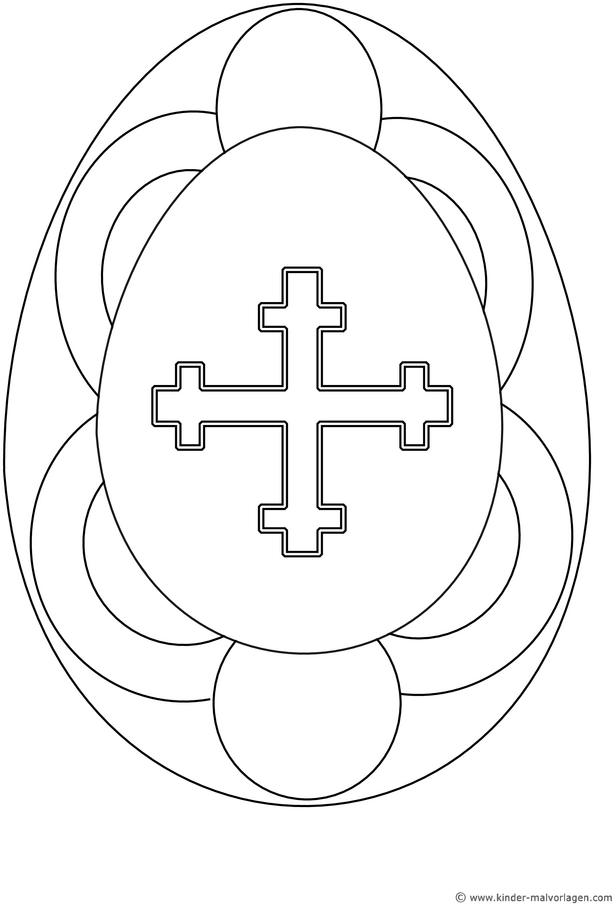 osterei-mit-kreuz-ausmalvorlage