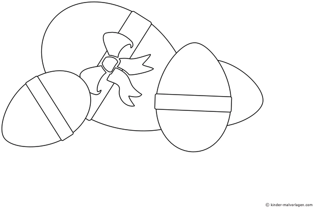 ostereier-mit-schleife-ausmalvorlage