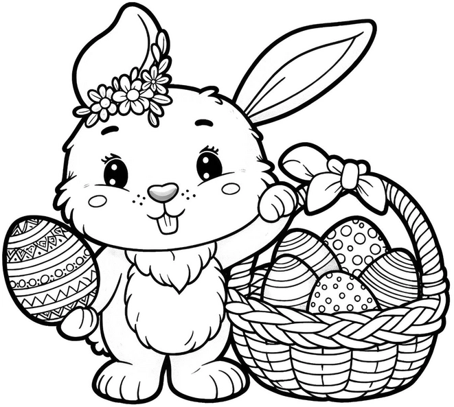 osterhase-mit-eiern-und-korb