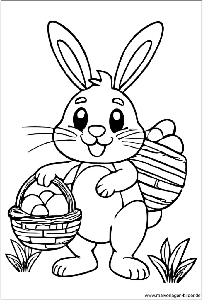 osterhase-mit-korb-voller-eier-zum-ausmalen