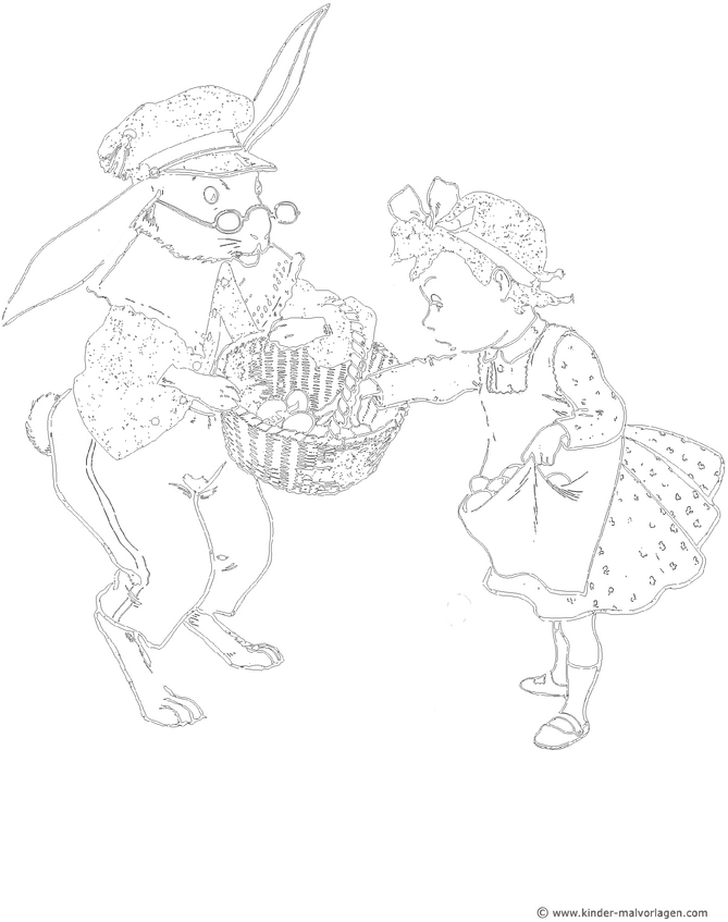 osterhase-mit-maedchen-und-eiern