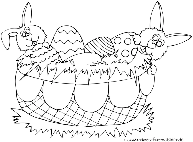 osterkorb-mit-bunten-eiern-und-hasen