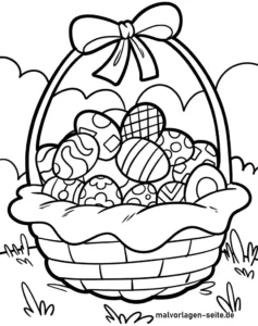 osterkorb-mit-eiern-ausmalvorlage