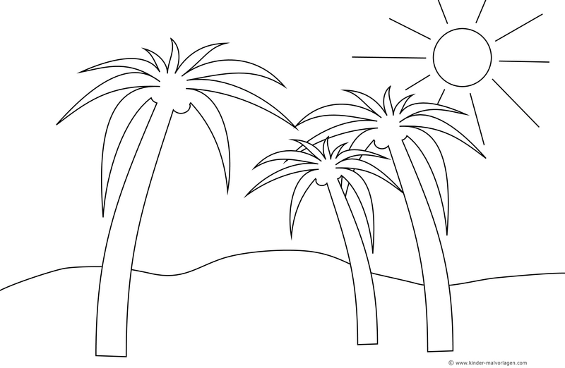 palmen-am-strand-mit-sonne