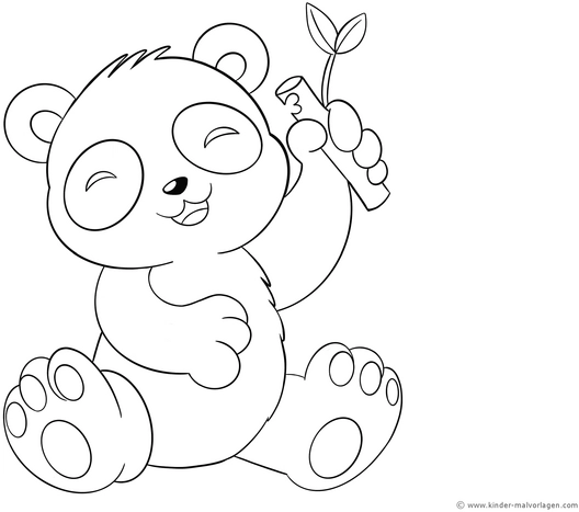 panda-mit-pflaenzchen-und-snack