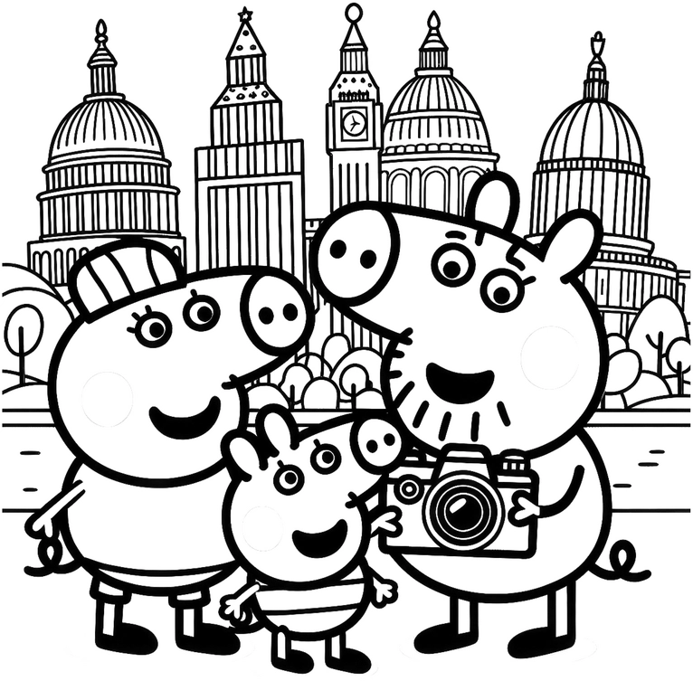 peppa-wutz-familie-ausmalvorlage-gebäude