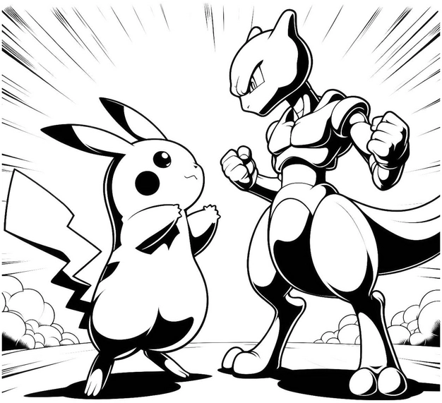pikachu-mewtu-malvorlage-kreative-ideen