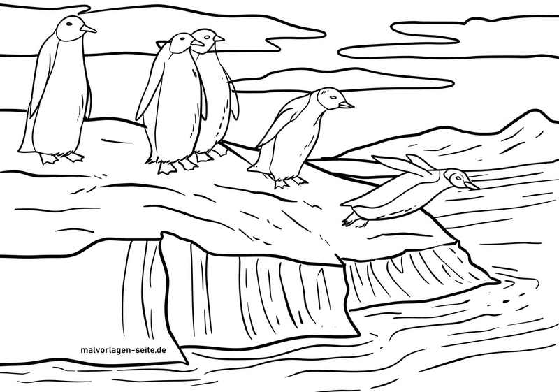 pinguine-am-eisberg-malen
