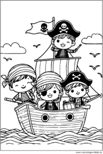 piratenabenteuer-auf-dem-schiff-ausmalvorlage