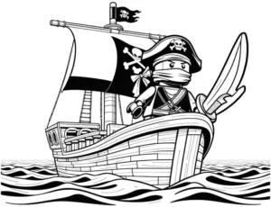 piratenschiff-mit-pirat-ausmalvorlage