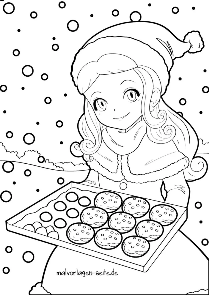 plaetzchen-backen-im-winter-mit-maedchen