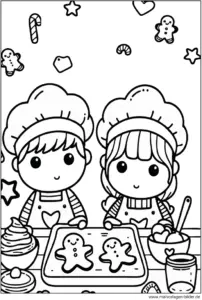 plaetzchen-backen-kinder-malvorlage