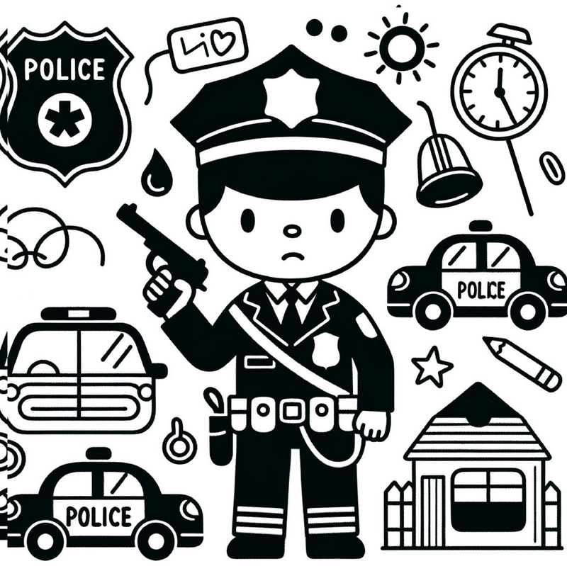 polizei-ausmalbild-fuer-kinder-zum-drucken